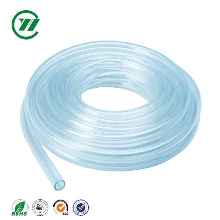 Light Blue Color Multiful Application Clear Vinyl Tubing